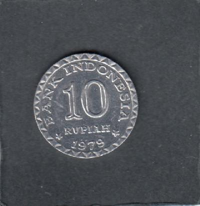 Beschrijving: 10 Rupiah F.A.O.